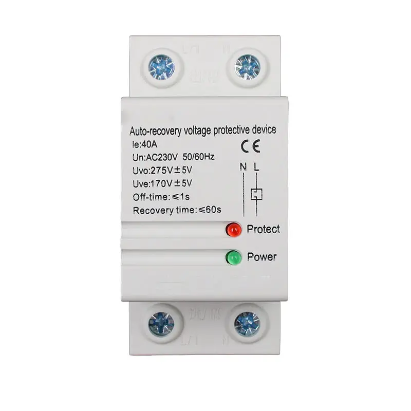 Automatic Recovery Reconnect Over Voltage Protective Device 