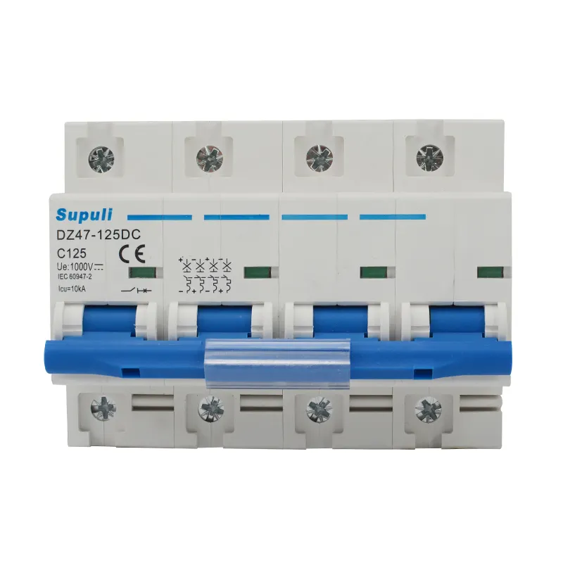 DC Miniature Circuit Breaker 4 Pole 125A 1000V