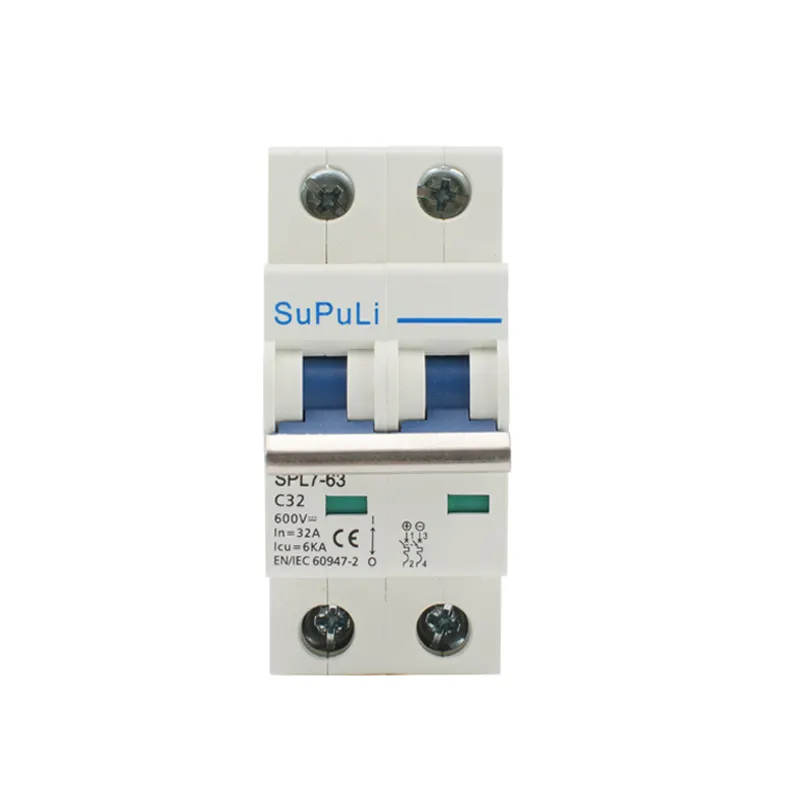DC Miniature Circuit Breaker 2 Pole 32A 