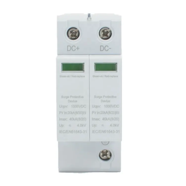 Dc Surge Device Protector T2 2Pole 800V