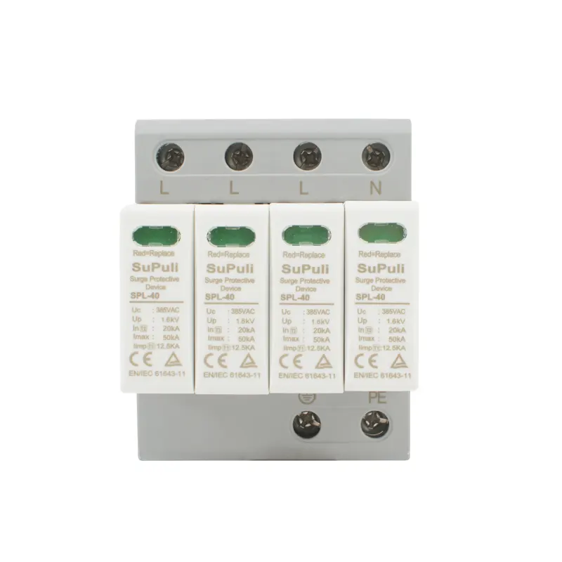 T1+T2 AC Surge Protection Device 3P+N 38